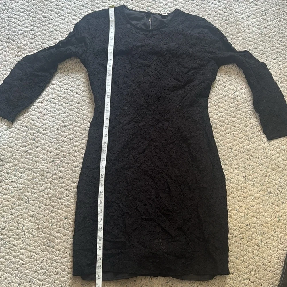J. Crew Black Lace Dress